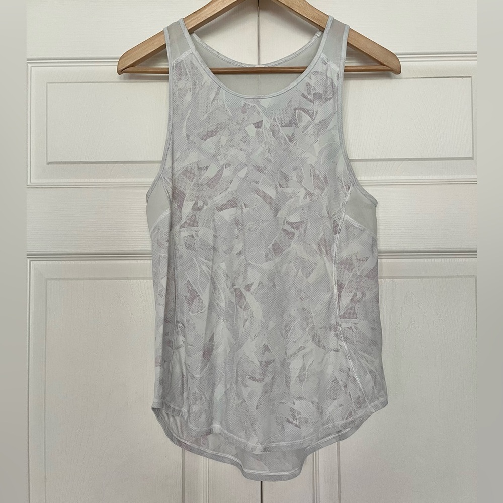 {Lululemon} Sculpt Tank II in Jasmine White Multi - Womens 4